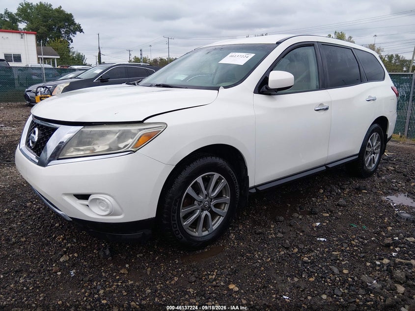 Vin: 5n1ar2mn3dc619221, lot: 46636958, nissan pathfinder s 20132