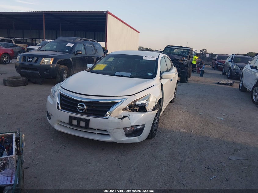 Vin: 1n4al3ap0dn412927, lot: 46636974, nissan altima 2.5 s 20132
