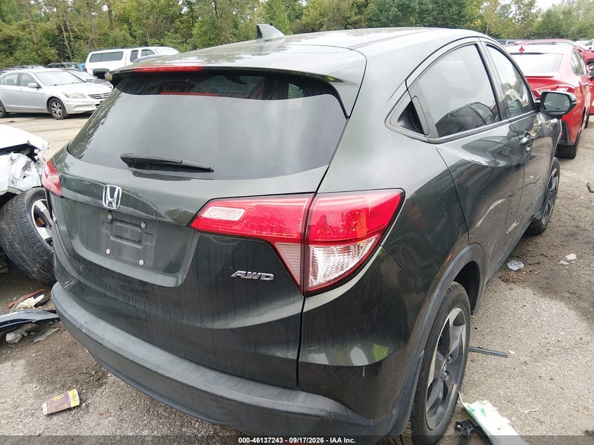 Vin: 3czru6h54jm712065, lot: 46636977, honda hr-v ex 20184