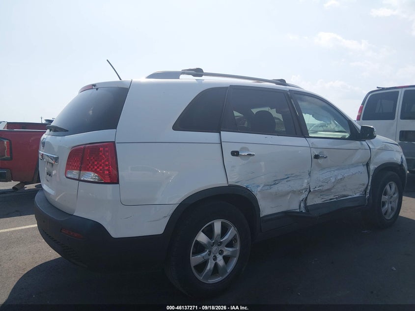 Vin: 5xykt3a69cg213158, lot: 46637005, kia sorento lx 20124
