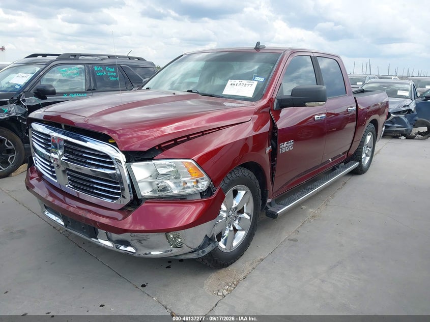 Vin: 3c6rr6lt0gg293143, lot: 46637012, ram 1500 slt 20162
