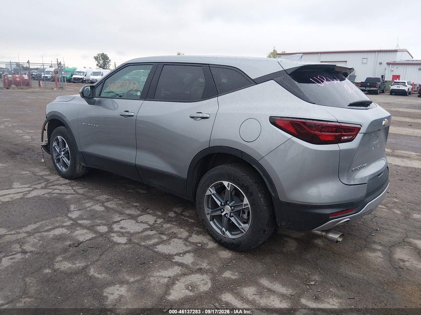 Vin: 3gnkbhr46ss242463, lot: 46637017, chevrolet blazer awd 2lt 20253