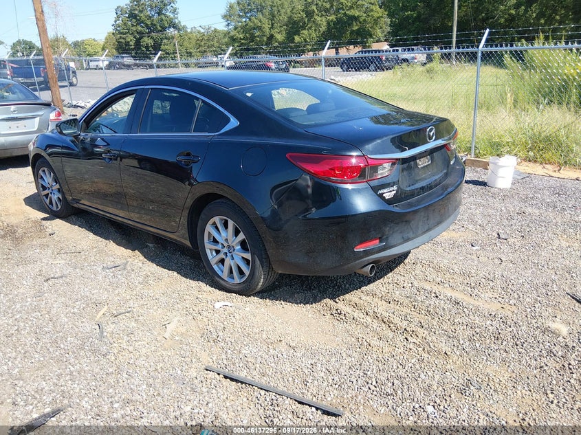 Vin: jm1gj1u57g1451728, lot: 46637030, mazda mazda6 i sport 20163