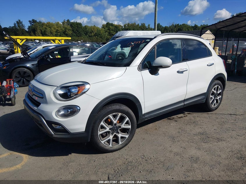 Vin: zfbcfycb4hp591897, lot: 46637031, fiat 500x trekking awd 20172