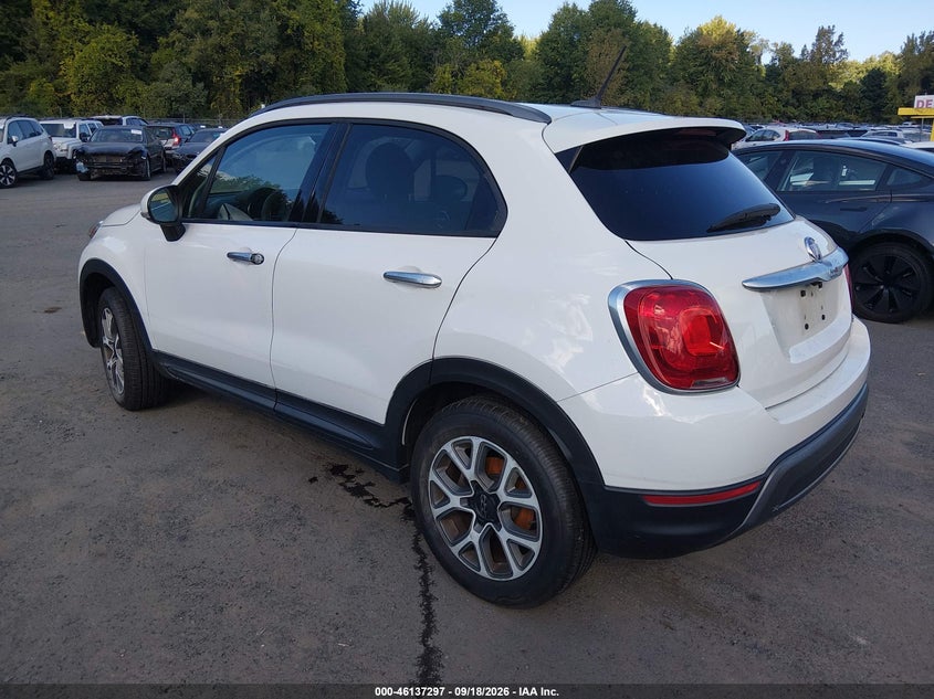 Vin: zfbcfycb4hp591897, lot: 46637031, fiat 500x trekking awd 20173