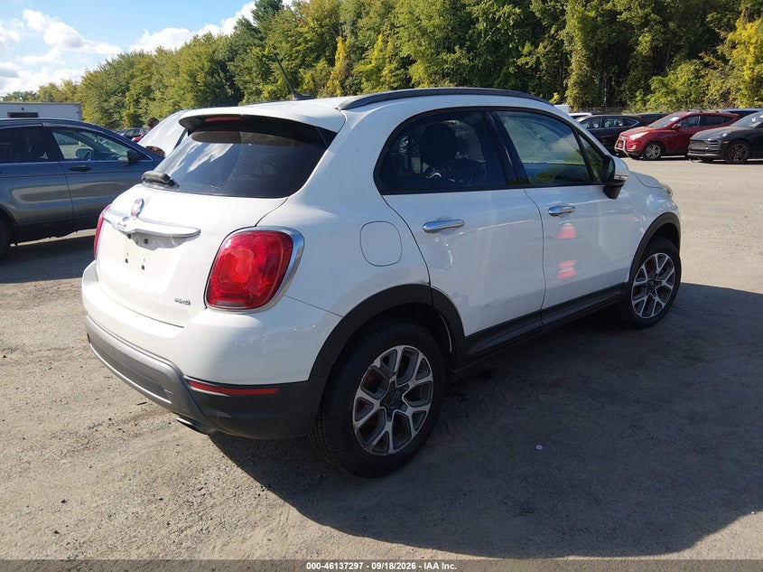 Vin: zfbcfycb4hp591897, lot: 46637031, fiat 500x trekking awd 20174