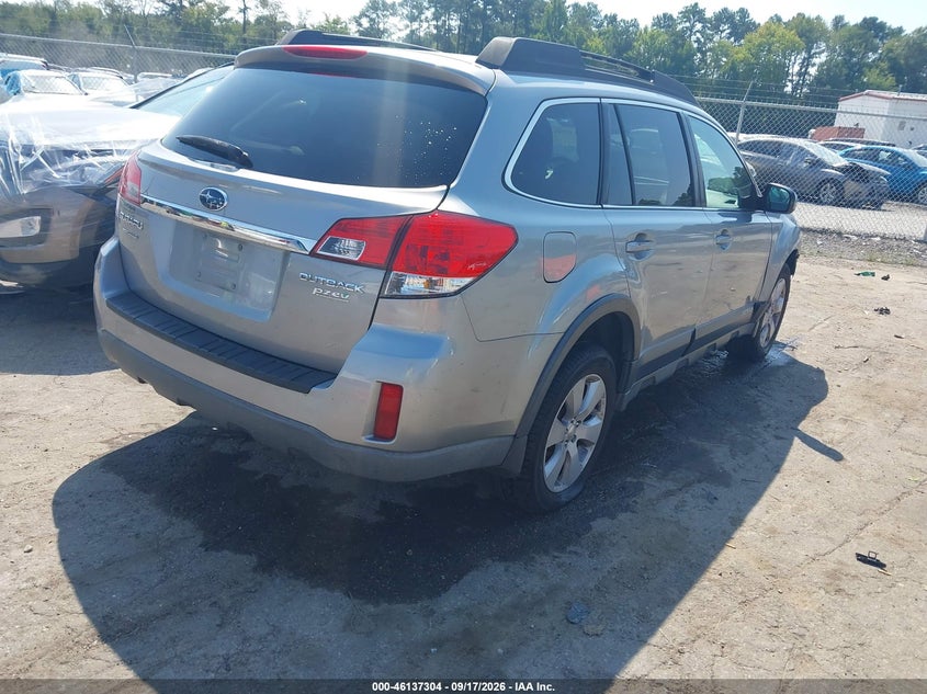 Vin: 4s4brbcc1a3323677, lot: 46637038, subaru outback 2.5i premium 20104