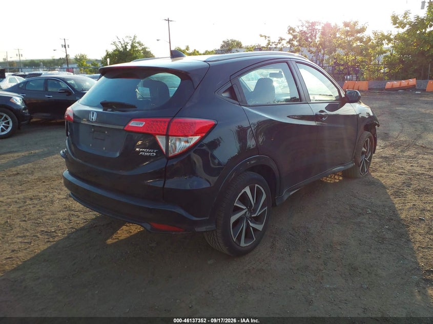 Vin: 3czru6h15kg724027, lot: 46637086, honda hr-v sport 20194