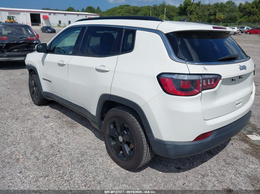 Vin: 3c4njcbb9kt851819, lot: 46637111, jeep compass latitude fwd 20193