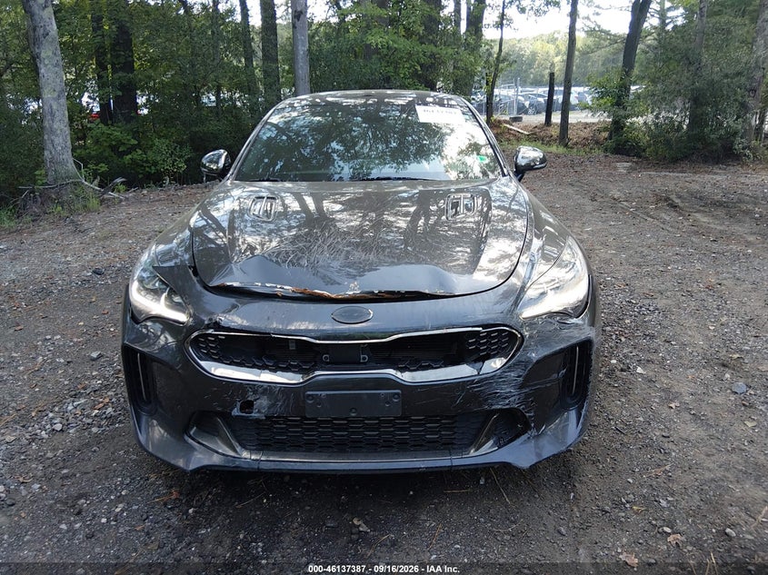 KIA STINGER 2021 VIN KNAE45LC2M6091463