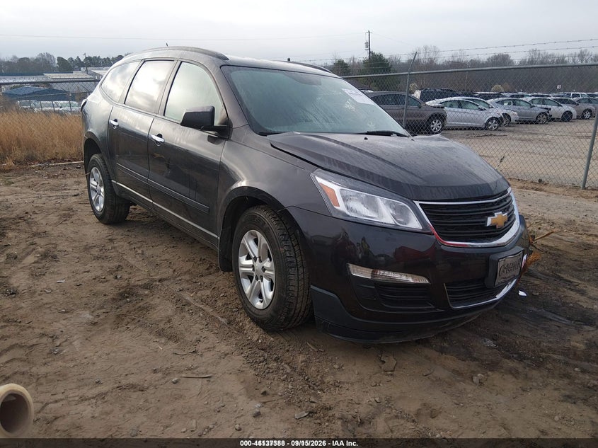Vin: 1gnkvfkd0fj171757, lot: 46637122, chevrolet traverse ls 2015 img_1