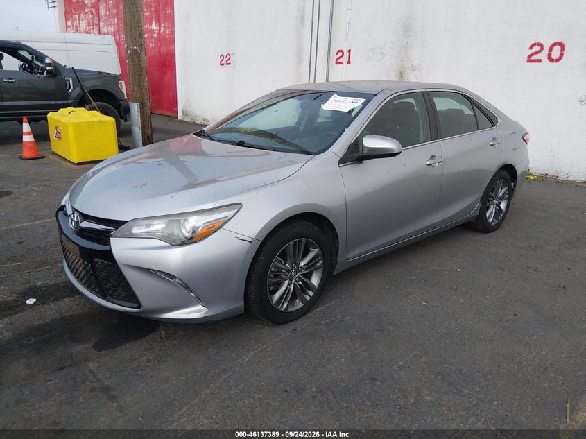 Vin: 4t1bf1fk4gu248675, lot: 46637123, toyota camry se 20162