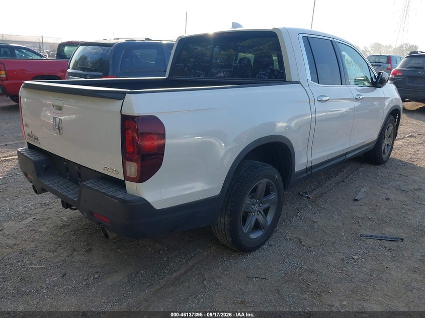 Vin: 5fpyk3f76pb040413, lot: 46637129, honda ridgeline rtl-e 20234