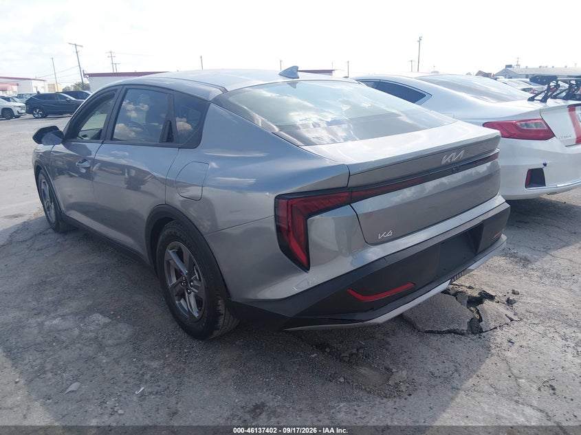 KIA K4 2025 VIN 3KPFU4DE9SE153224