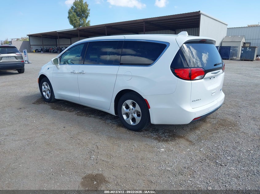 Vin: 2c4rc1h7xjr332959, lot: 46637147, chrysler pacifica hybrid touring plus 20183