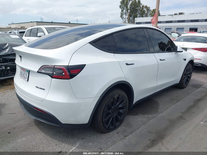 Vin: 5yjygdee5lf011110, lot: 46637151, tesla model y long range dual motor all-wheel drive 20204
