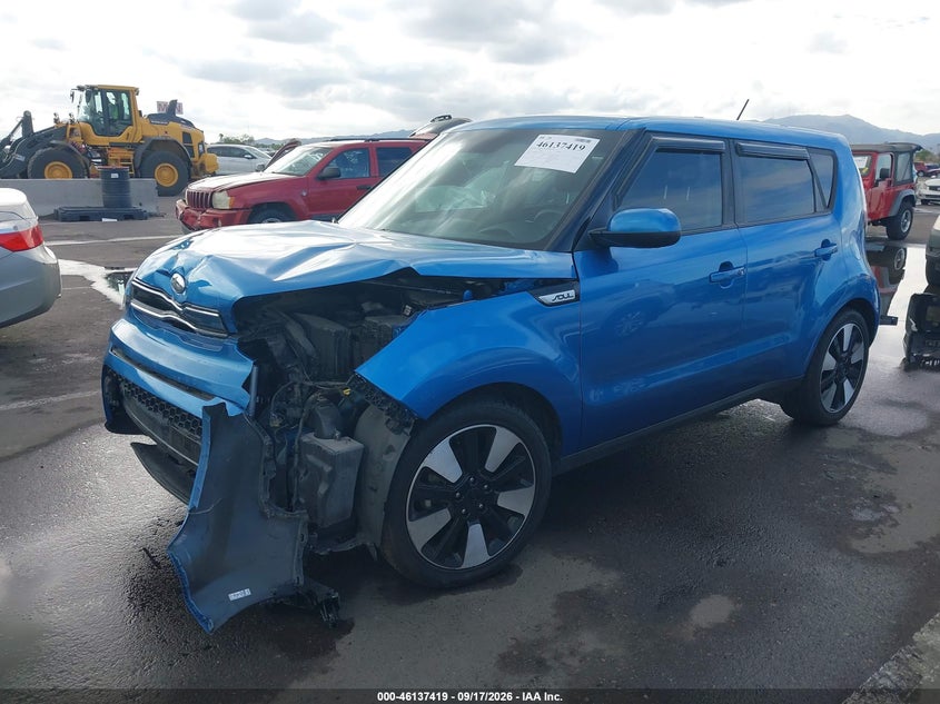 Vin: kndjp3a50j7558712, lot: 46637153, kia soul + 20182