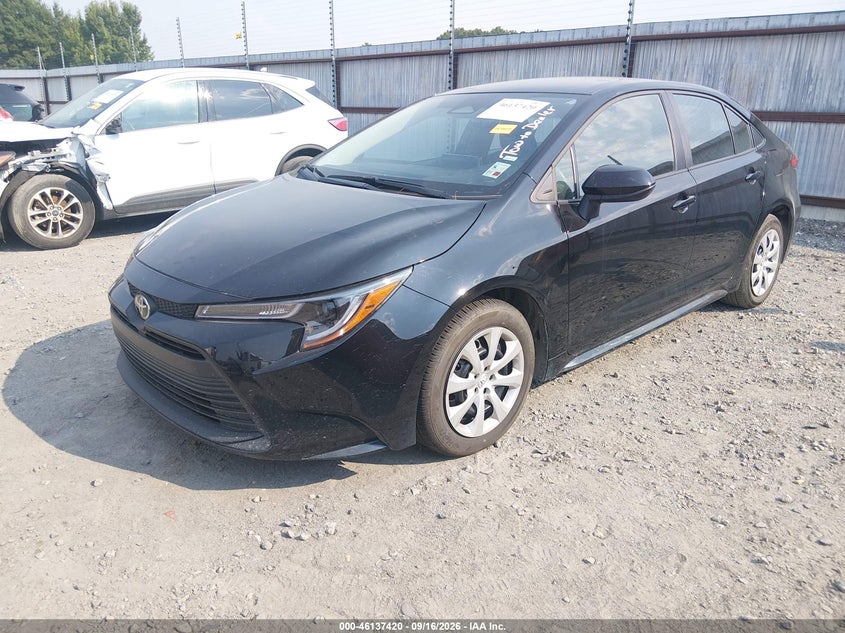 Vin: 5yfb4mde7tp421153, lot: 46637154, toyota corolla le 20262