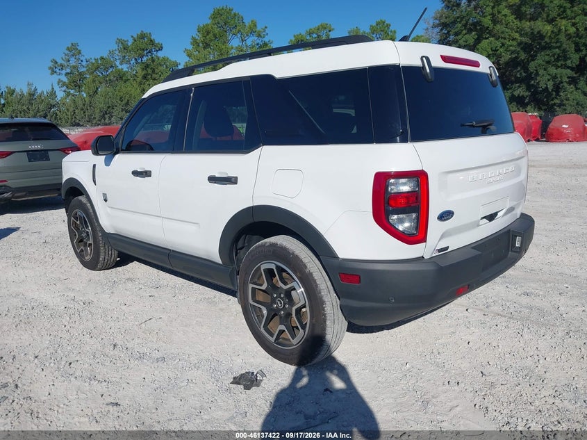 Vin: 3fmcr9b64rrf72240, lot: 46637156, ford bronco sport big bend 20243