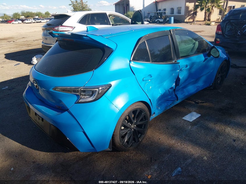 Vin: jtna4mbe3m3122005, lot: 46637162, toyota corolla xse 20214