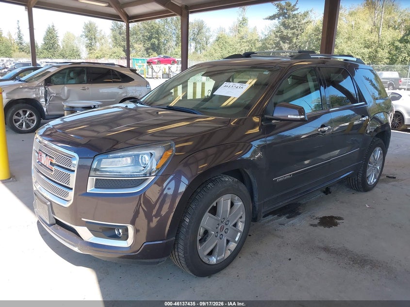 Vin: 1gkkvtkd4fj246780, lot: 46637168, gmc acadia denali 20152
