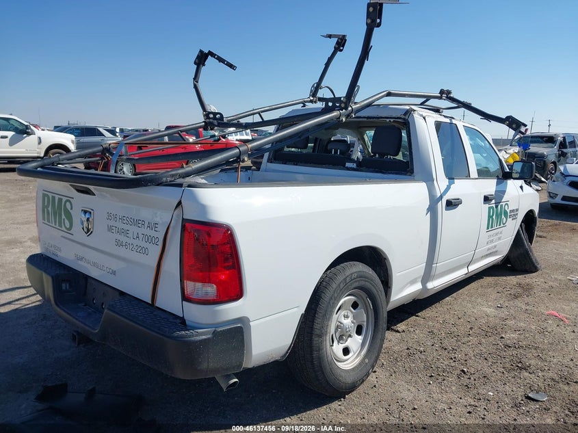 Vin: 1c6rr6fg7rs189520, lot: 46637190, ram 1500 classic tradesman  4x2 6'4 box 20244