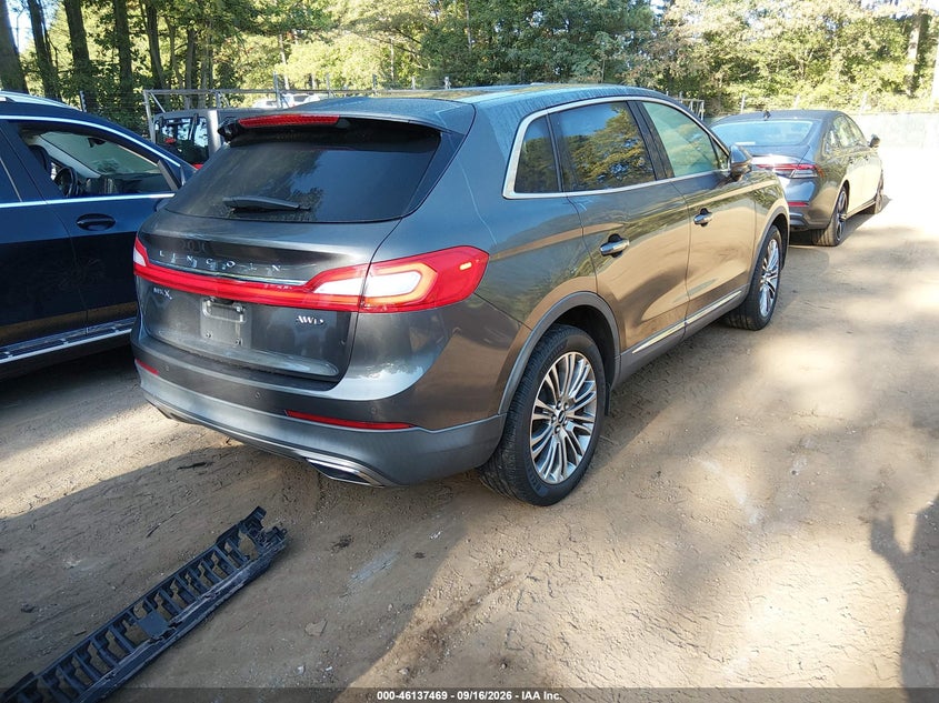 LINCOLN MKX 2017 VIN 2LMPJ8LR6HBL39702