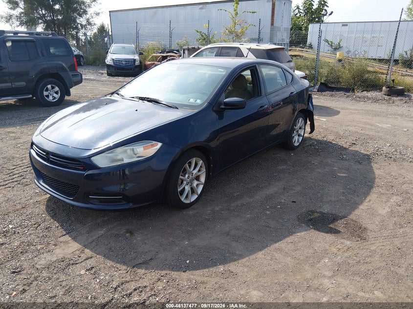 Vin: 1c3cdfba8dd106256, lot: 46637211, dodge dart sxt 20132