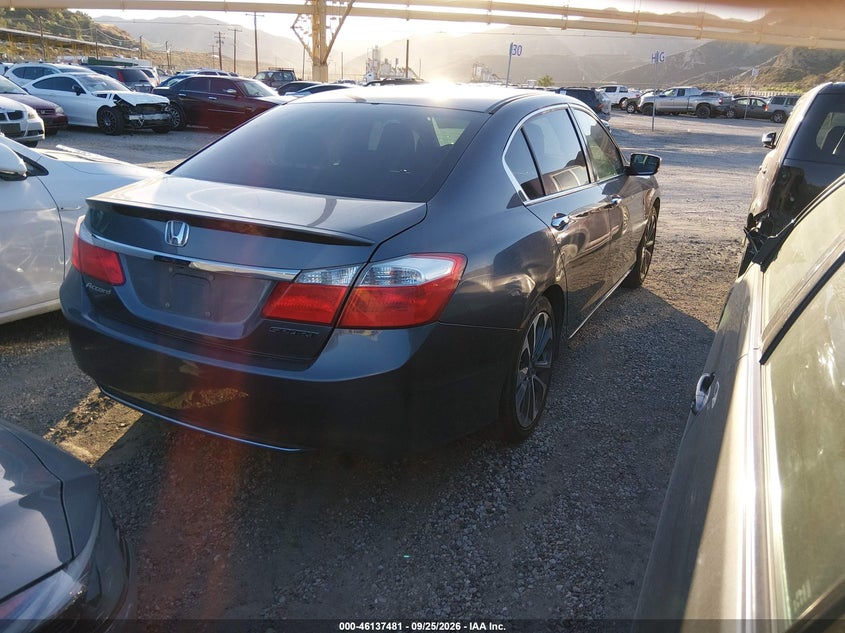 Vin: 1hgcr2f59fa245367, lot: 46637215, honda accord sport 20154