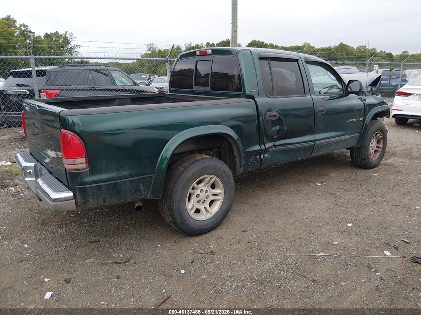 DODGE DAKOTA 2001 VIN 1B7GG2AN71S189574