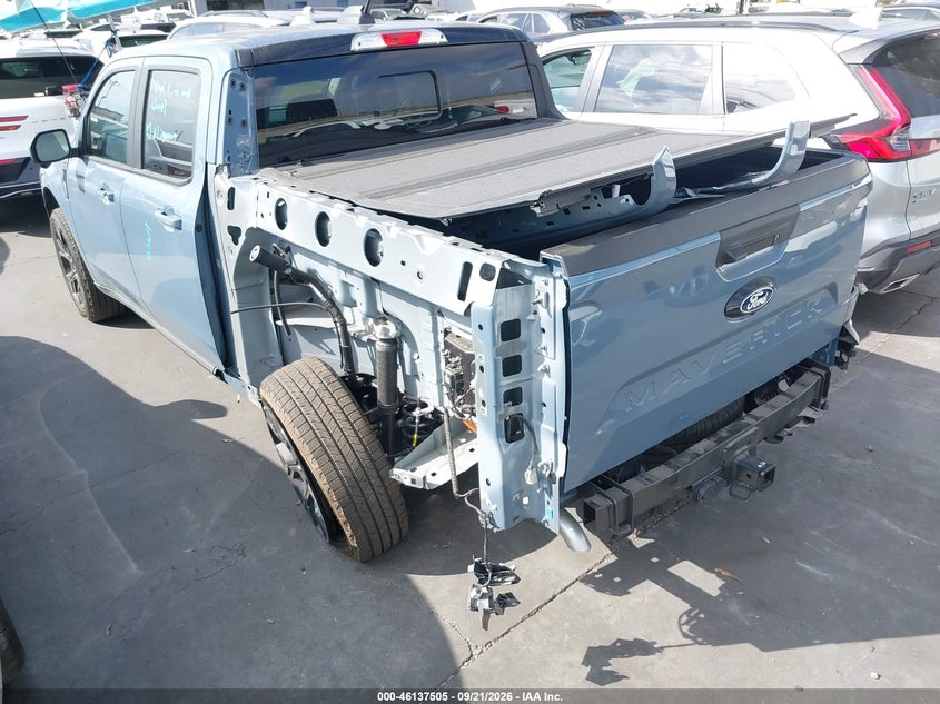 Vin: 3fttw8sa3tra31232, lot: 46637239, ford maverick lariat 20263