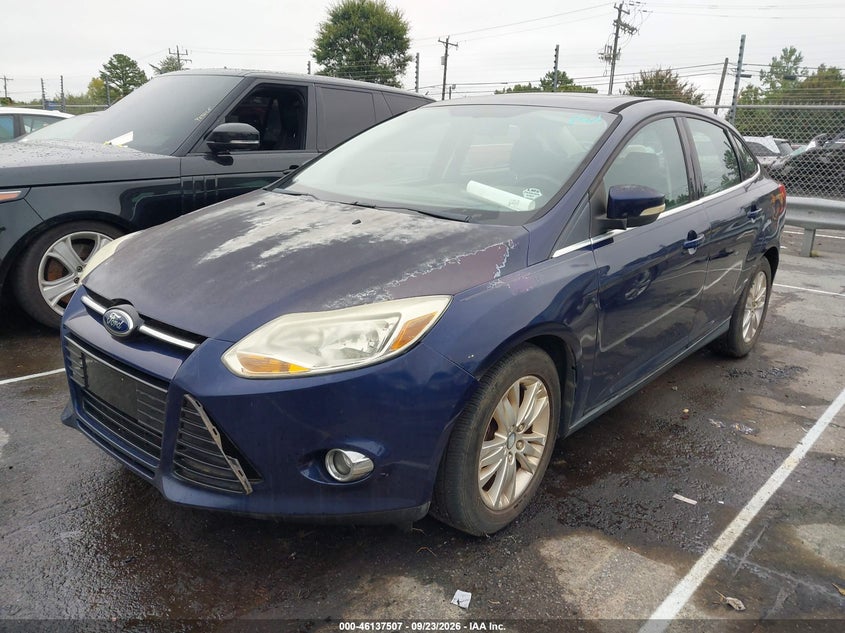 Vin: 1fahp3h21cl162217, lot: 46637241, ford focus sel 20122