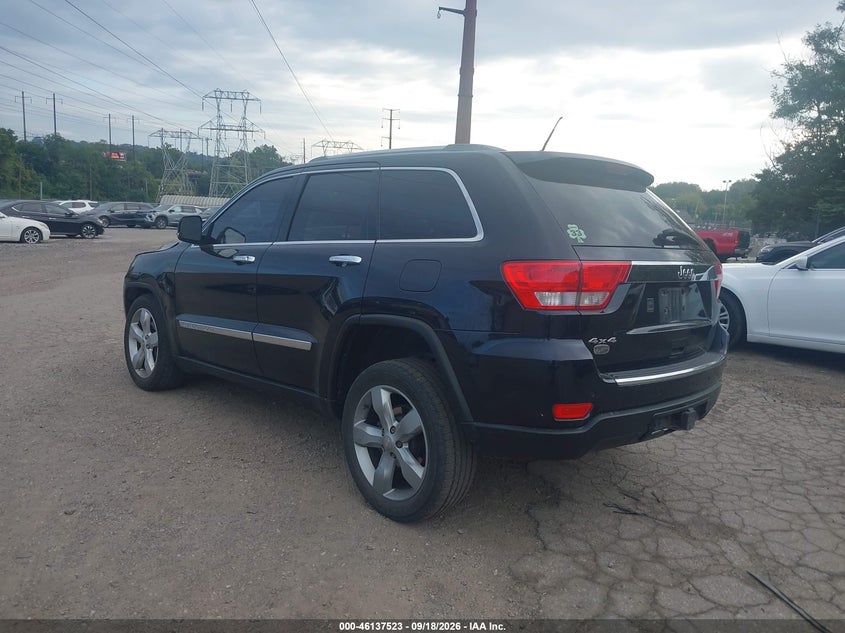 Vin: 1j4rr6gg7bc684012, lot: 46637257, jeep grand cherokee overland 20113
