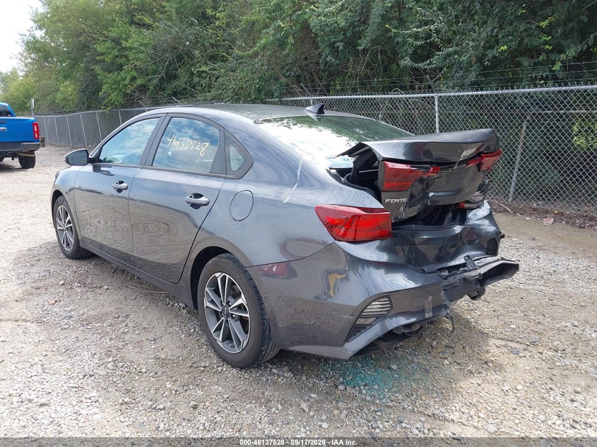 Vin: 3kpf24ad7pe635585, lot: 46637262, kia forte lxs 20233