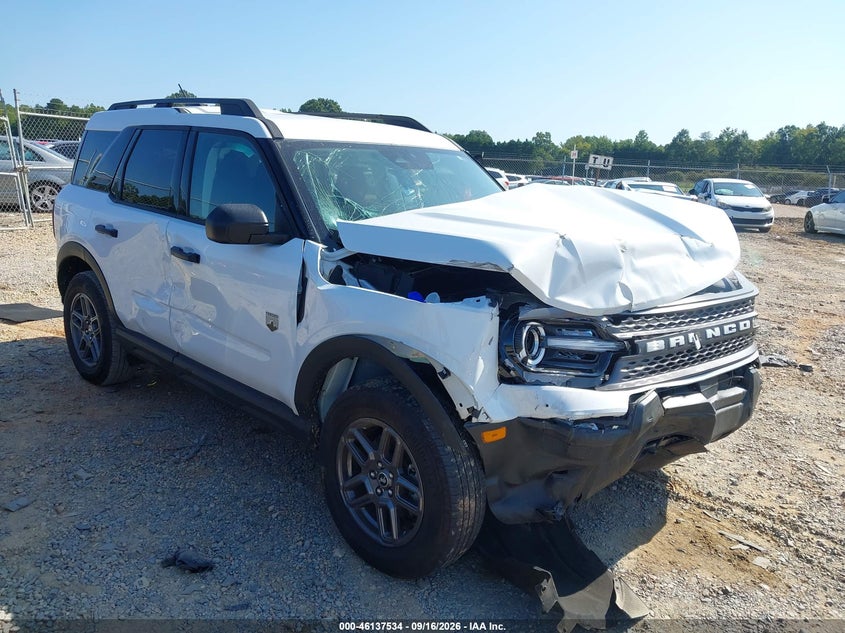 Vin: 3fmcr9bn9sre45707, lot: 46637267, ford bronco sport big bend 20251