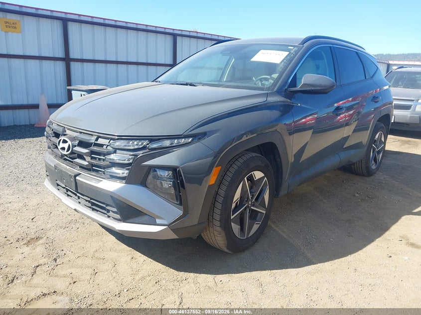 2025 Hyundai Tucson, Rear, IAAI, VIN 5NMJBCDE5SH519313 — photo 2