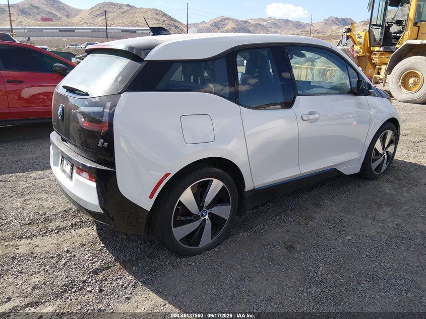 BMW I3 2017 VIN WBY1Z6C33HV548574