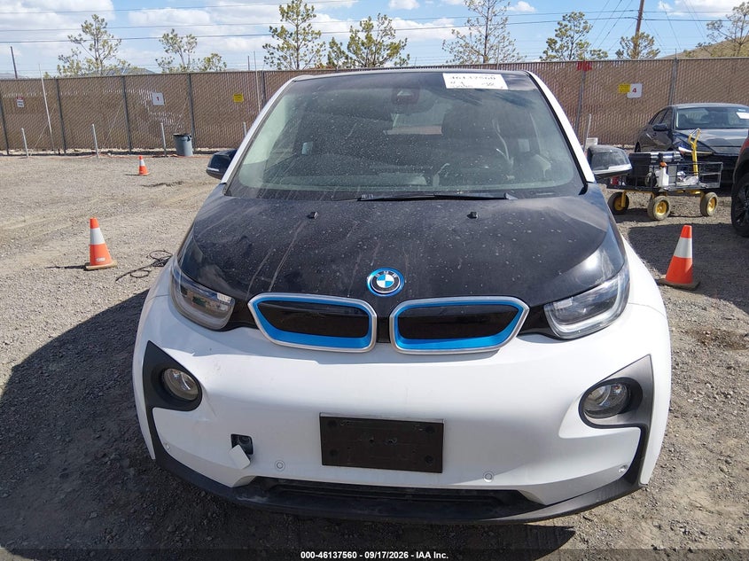 BMW I3 2017 VIN WBY1Z6C33HV548574
