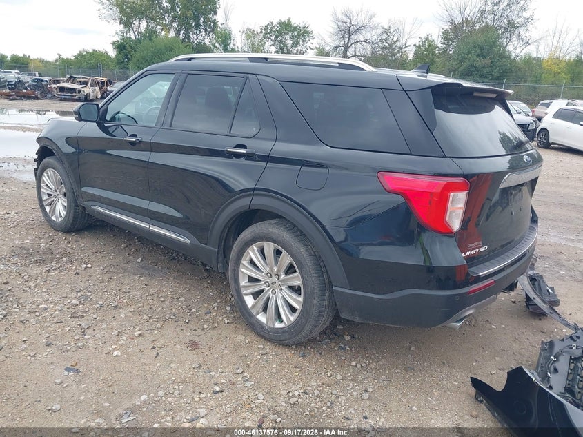 Vin: 1fmsk8fh1lgb89375, lot: 46637310, ford explorer limited 20203