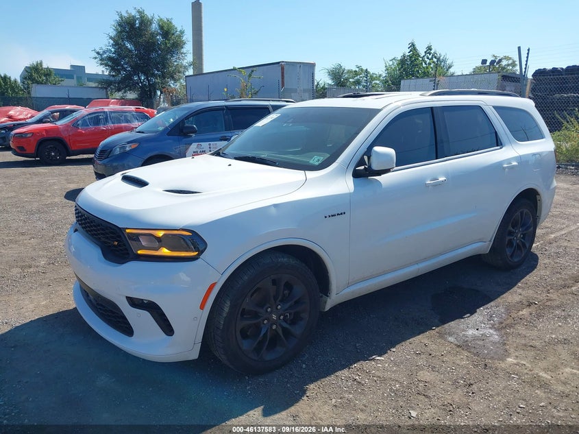 Vin: 1c4sdjct9nc228187, lot: 46637317, dodge durango orange sport awd 20222