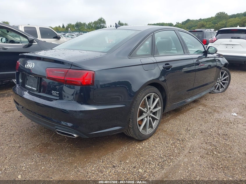 Vin: wauf8afc4jn067597, lot: 46637323, audi a6 2.0t premium/2.0t sport 20184