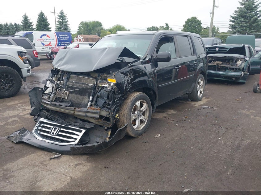 Vin: 5fnyf4h59cb054881, lot: 46637324, honda pilot ex-l 20122