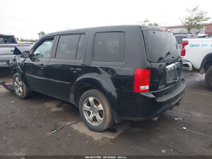 Vin: 5fnyf4h59cb054881, lot: 46637324, honda pilot ex-l 20123