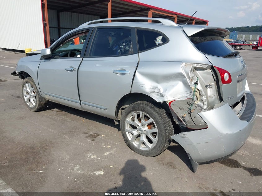 Vin: jn8as5mv5dw614244, lot: 46637327, nissan rogue sv w/sl pkg 20133