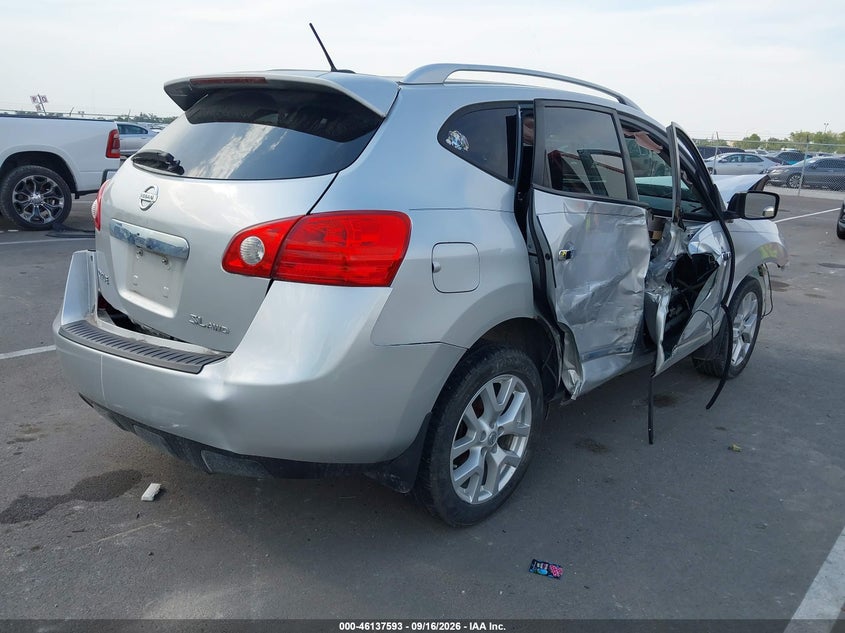 Vin: jn8as5mv5dw614244, lot: 46637327, nissan rogue sv w/sl pkg 20134