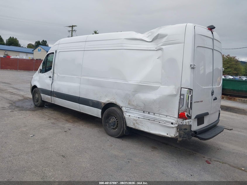Vin: w1y4ndhy8tt614684, lot: 46637331, mercedes-benz sprinter 2500 high roof 4-cyl diesel ho 20263