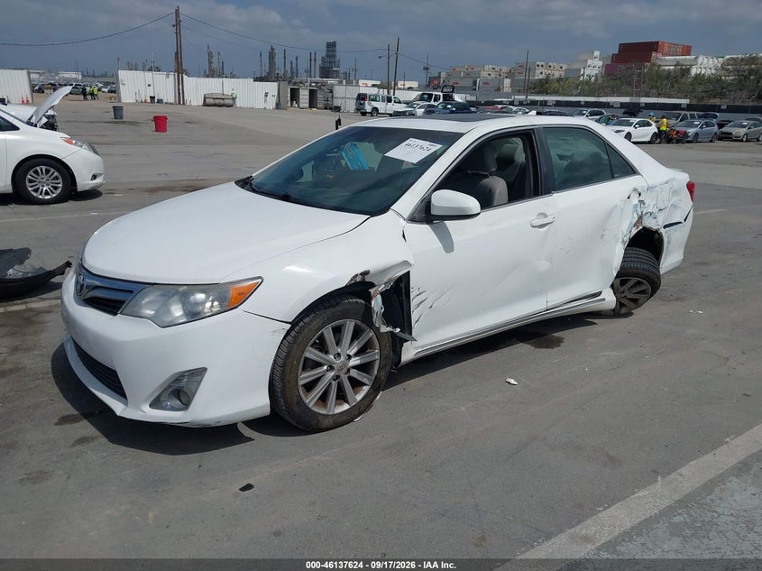 Vin: 4t1bk1fk7cu505754, lot: 46637358, toyota camry xle v6 20122