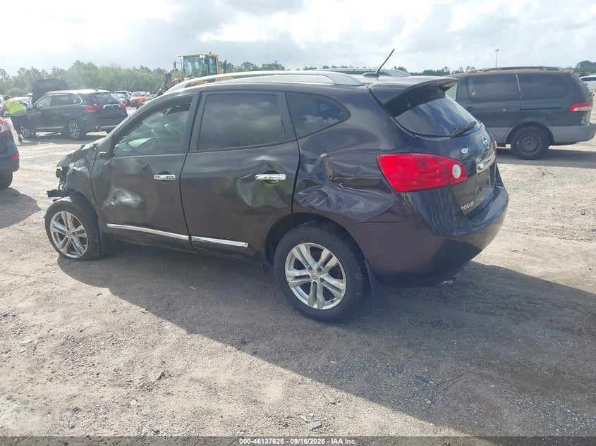 2013 NISSAN ROGUE auction photo 3