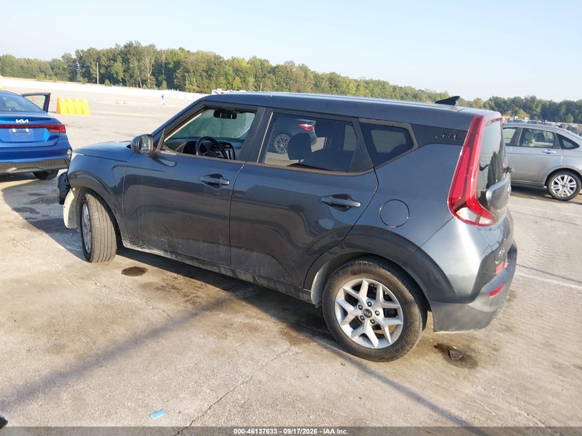 Vin: kndj23au0m7772450, lot: 46637367, kia soul s 20213