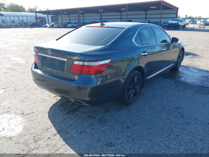 LEXUS LS 460 2008 VIN JTHBL46F385075999